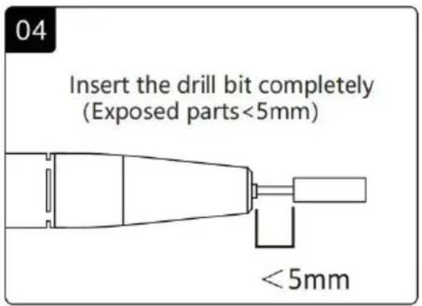 Vevor UV-401 - INTRODUCTION TO GRINDING HEAD - 10