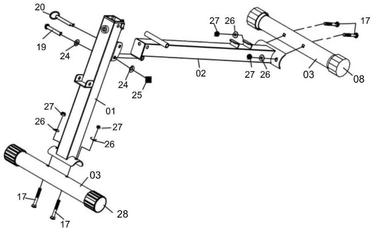 Vevor SJ1016 - Étape 1 : - 1