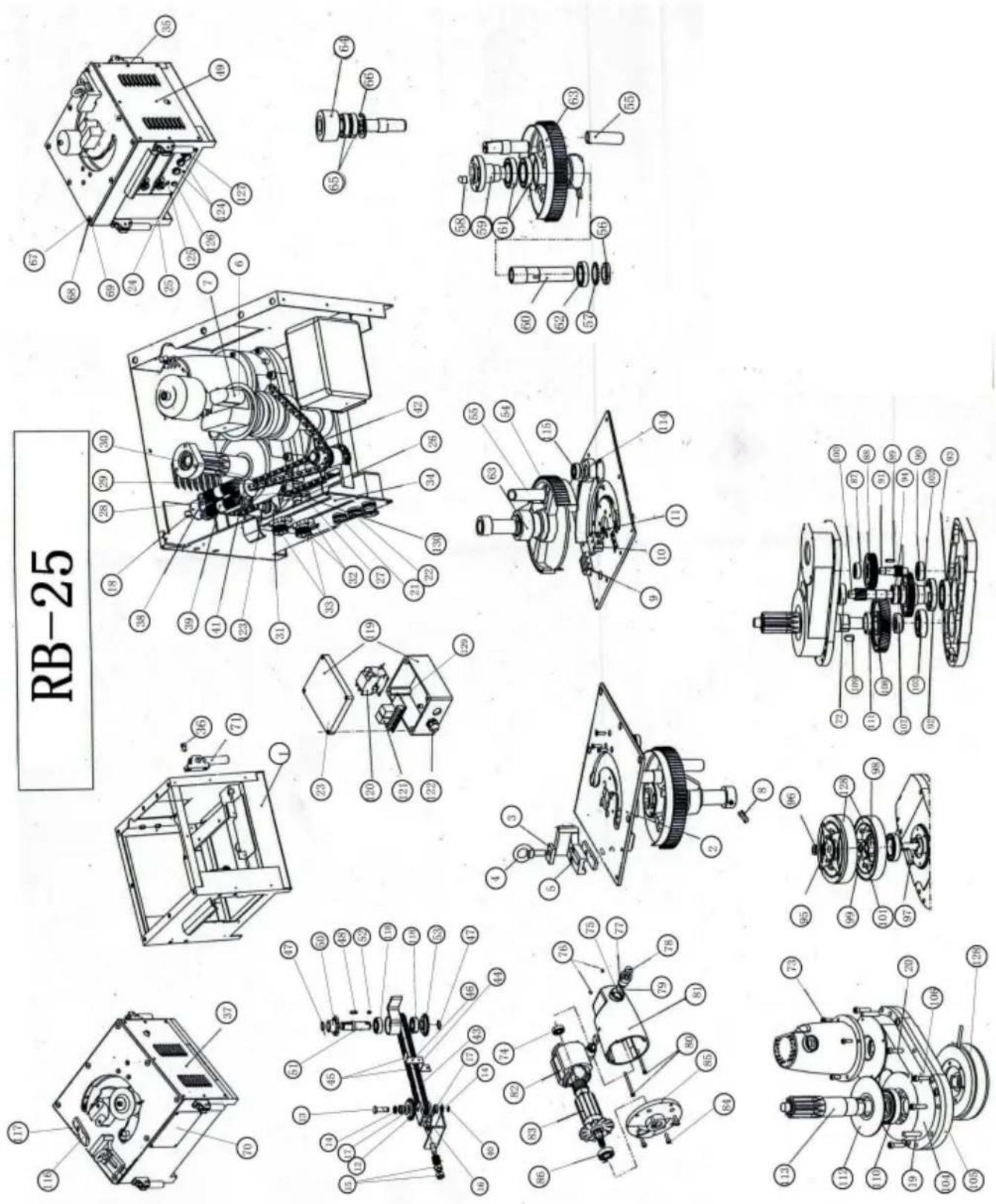 Vevor RBC-25 - Pericolo - 1