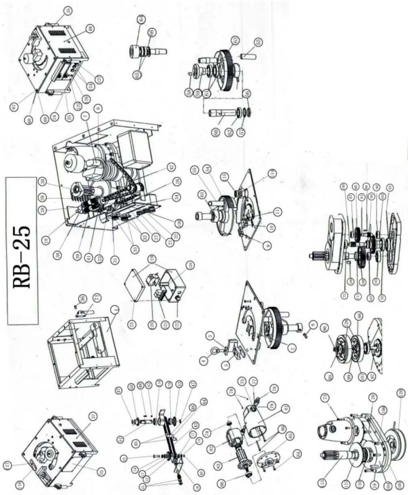Vevor RBC-25 - Peligro - 1