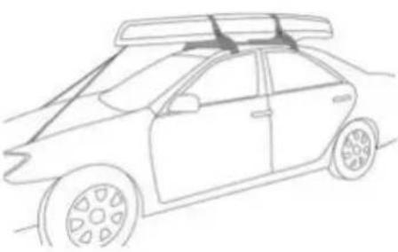 Vevor THRRP-005 - INSTALLATION INSTRUCTIONS FOR 700MM SOFT ROOF RACKS: - 2