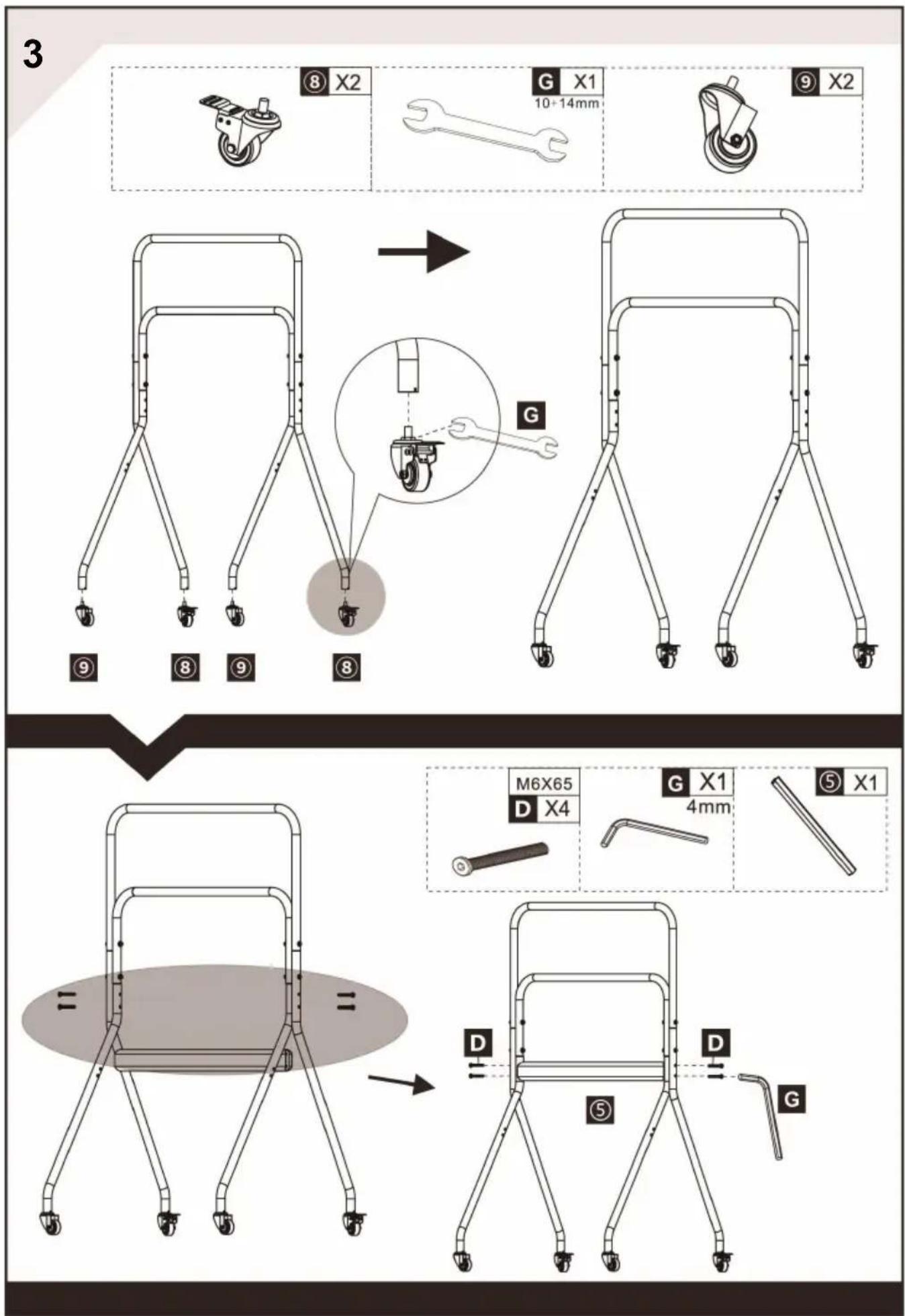 Vevor TC105 - PARTS LIST - 36