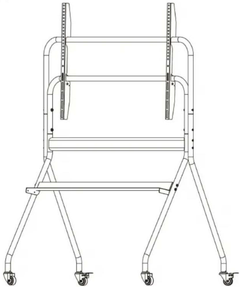 Vevor TC105 - UNIVERSAL TV STANI - 1