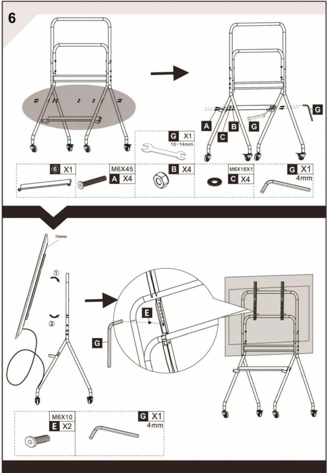Vevor TC105 - PARTS LIST - 49