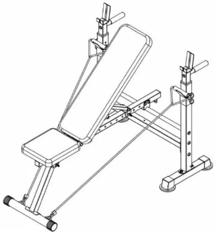 Vevor SJ7820 - Pagamento base Letto per sollevamento pesi - 1