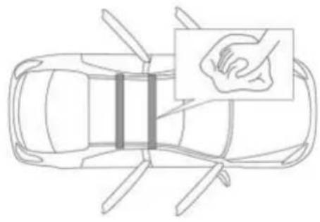 Vevor THRRP-002 - INSTRUCTIONS D'INSTALLATION POUR PORTE-BAGAGES DE TOIT SOUPLES DE 700 MM : - 1