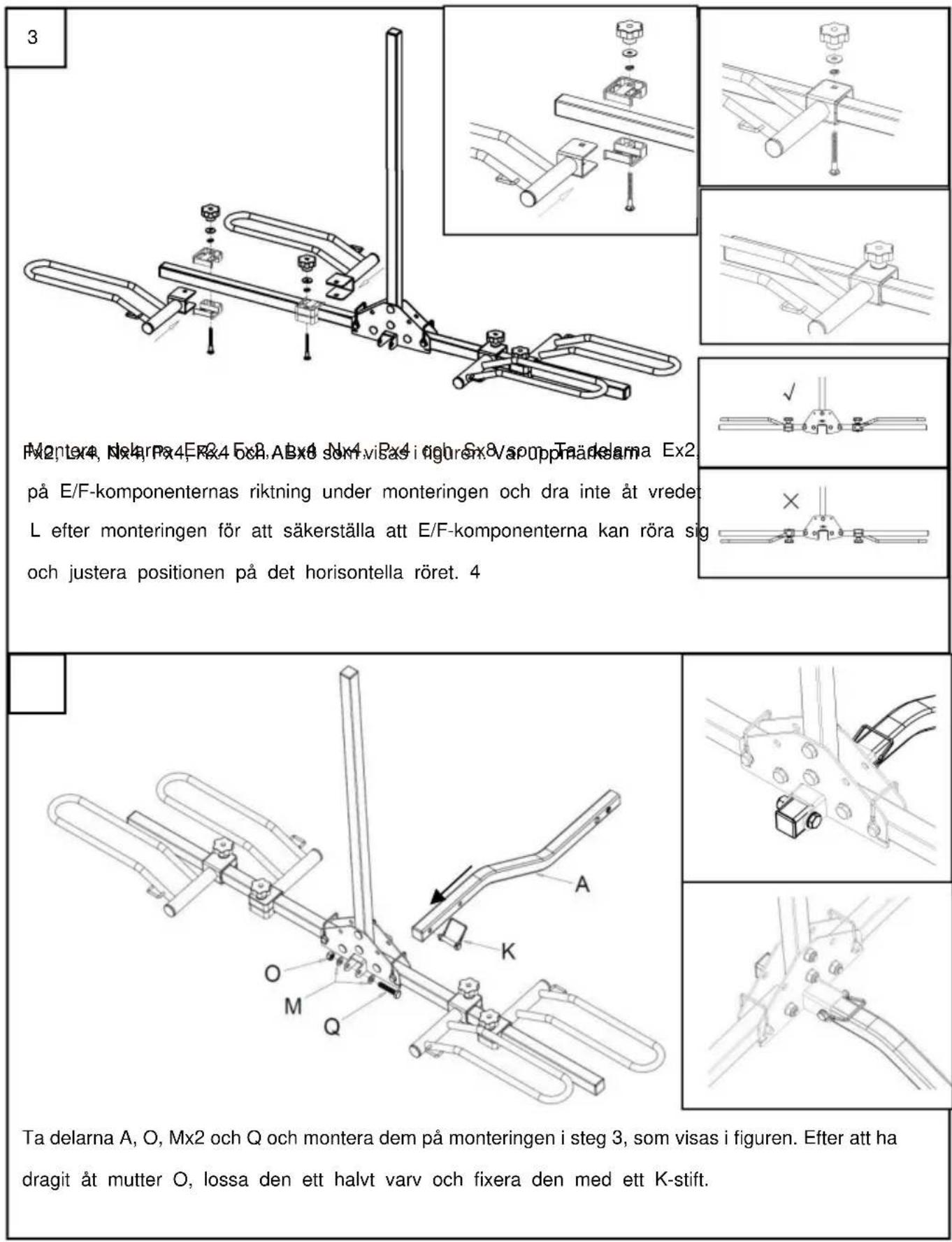 Vevor RC-1803J - Monteringsprocedurer - 3