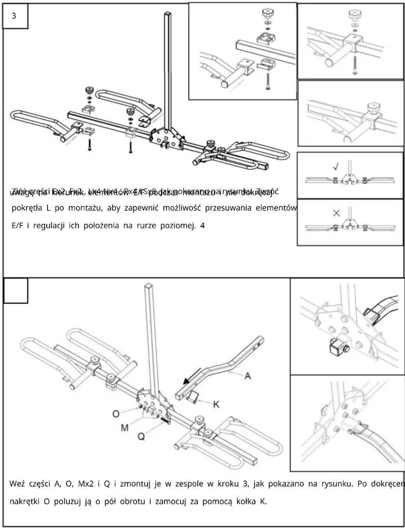 Vevor RC-1803J - Procedury montażu - 3