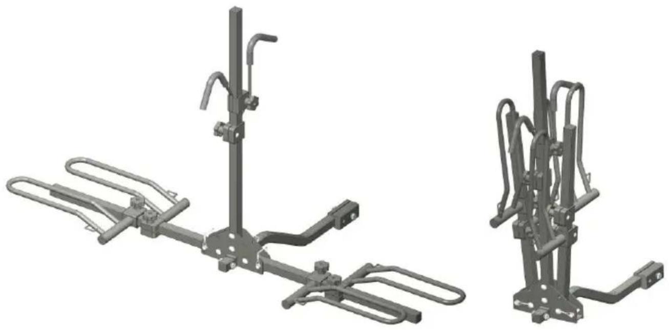 Vevor RC-1803J - HITCH BIKE RACK - 1