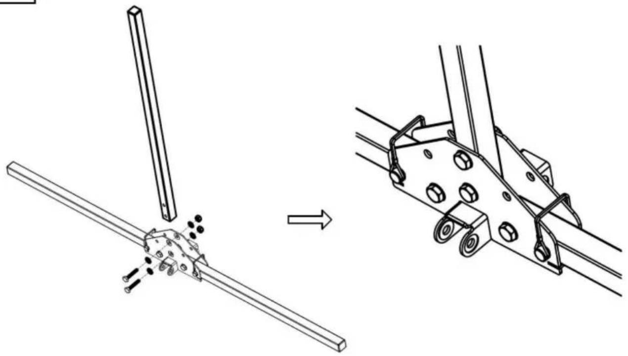 Vevor RC-1803J - Procedure di assemblaggio - 2