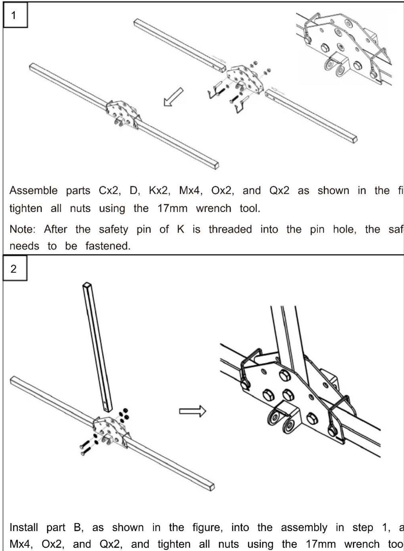 Vevor RC-1803J - Assembly Procedures - 1
