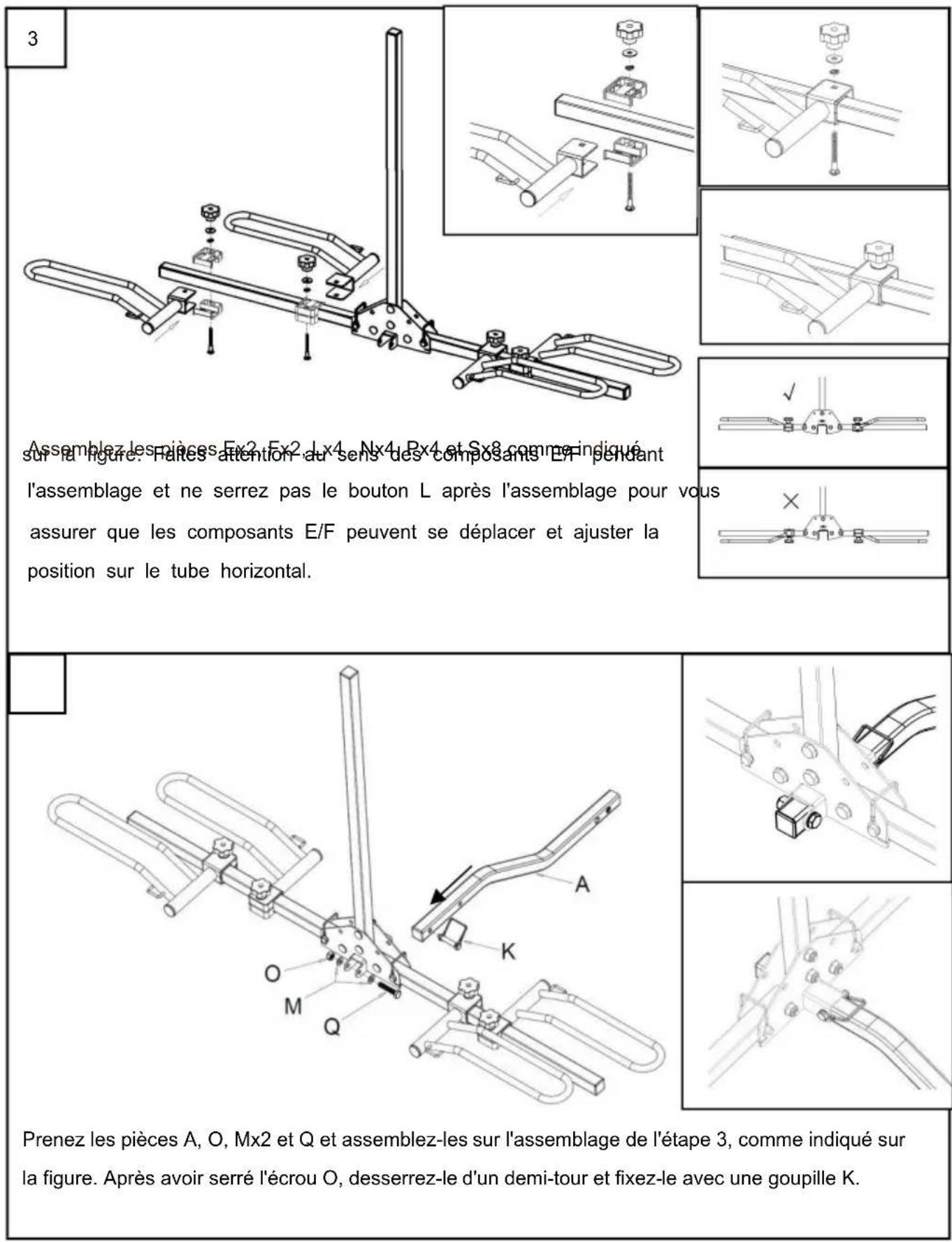Vevor RC-1803J - Procédures d'assemblage - 3