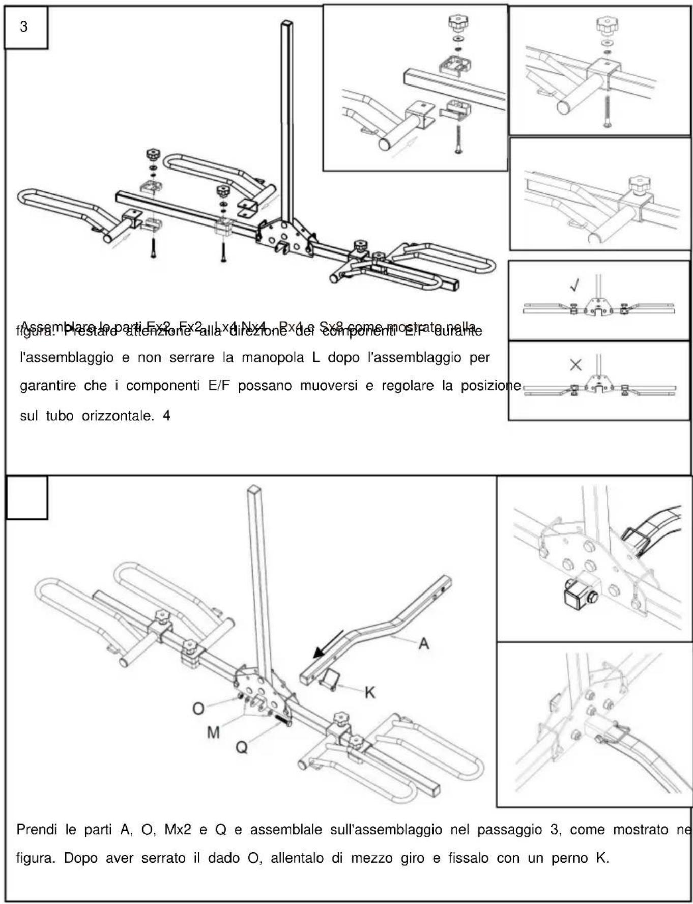Vevor RC-1803J - Procedure di assemblaggio - 3
