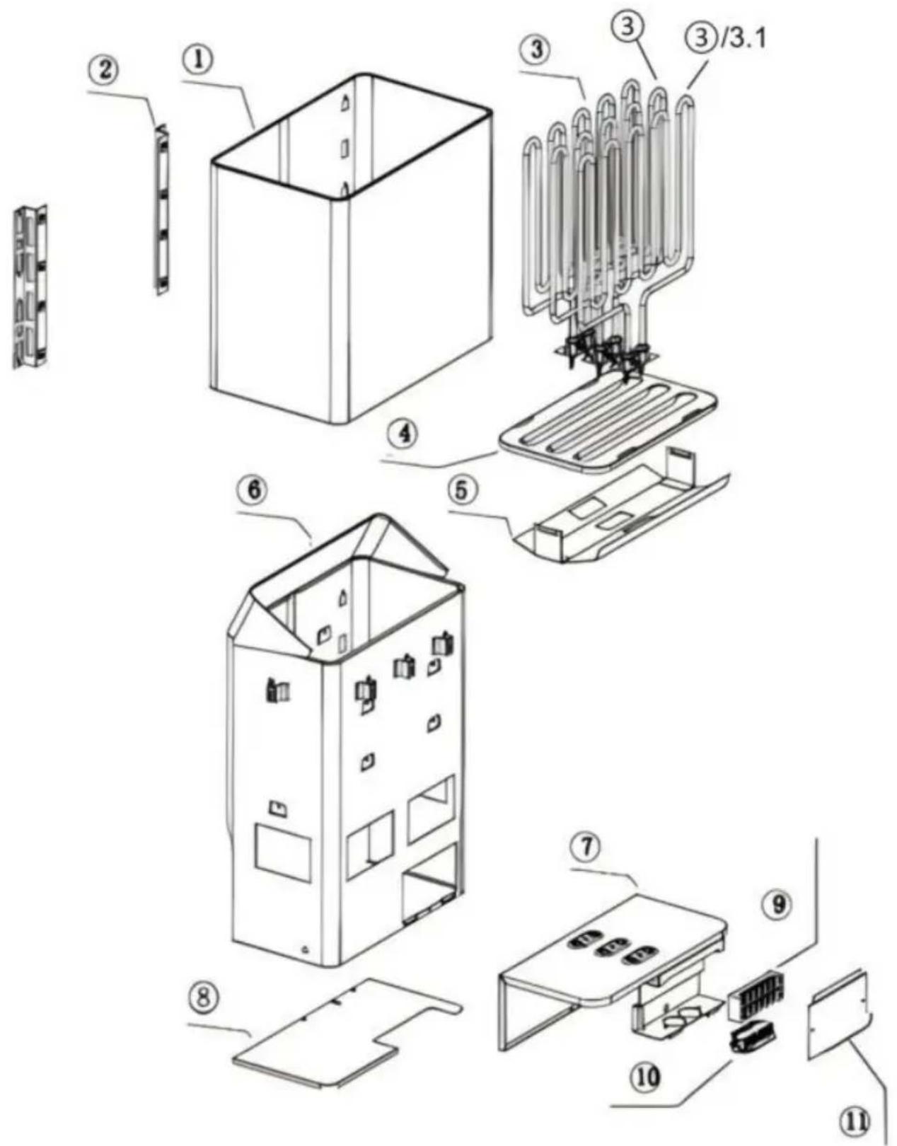 Vevor SCA-80W - Följande situationer är inte garanterade: - 2