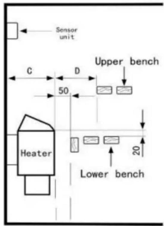 Vevor SCA-80W - installationsschema för temperatursensor och bastuaggregat - 2