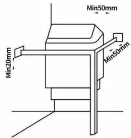 Vevor SCA-80W - BARIERKA OCHRONNA - 2