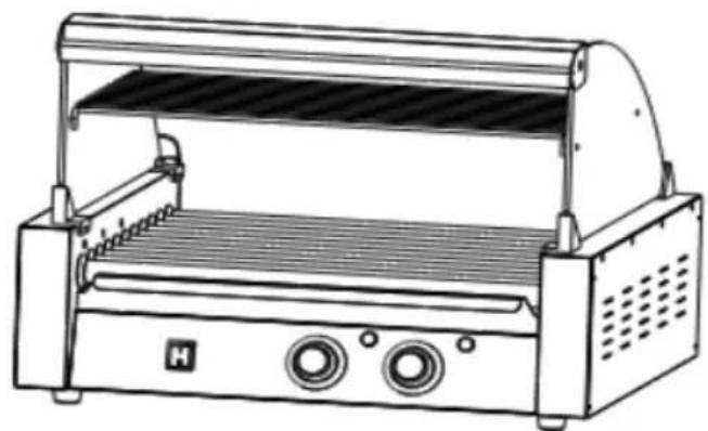 Vevor SC-5XD - GRILL À HOT-DOG ROULANT - 2