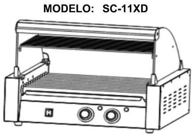 Vevor SC-11XD - PARRILLA RODANTE PARA PERRITOS CALIENTES - 3