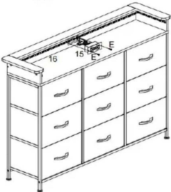 Vevor ZWE-BC-SS-12 - How to use furniture connector cam lock screw and fitting? - 21