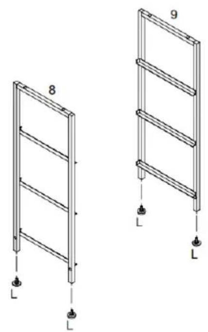 Vevor ZWE-BC-SS-12 - How to use furniture connector cam lock screw and fitting? - 9