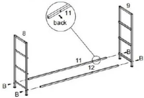 Vevor ZWE-BC-SS-12 - How to use furniture connector cam lock screw and fitting? - 10