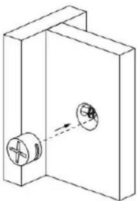 Vevor ZWE-BC-SS-12 - How to use furniture connector cam lock screw and fitting? - 7