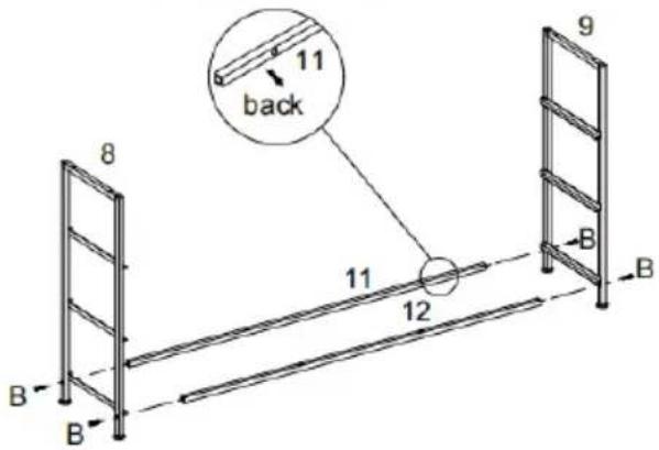 Vevor ZWE-BC-SS-12 - How to use furniture connector cam lock screw and fitting? - 10