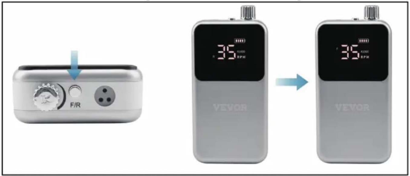 Vevor SN360S - Forward/ReverseButton - 1