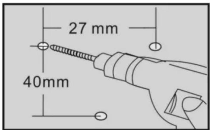 Vevor T17-GR30B - Enligt produkt 1. installationsplats, - 1