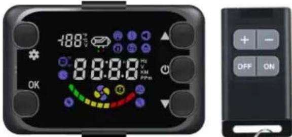 Vevor ZM8008 - Knob-LCD switch [Bluetooth type] - 1