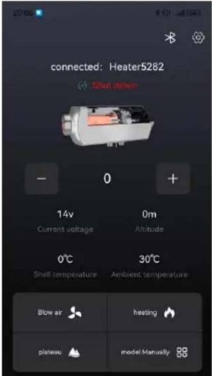 Vevor ZM8008 - Dopo aver effettuato correttamente il collegamento, verrà visualizzato come mostrato nella figura seguente: - 1