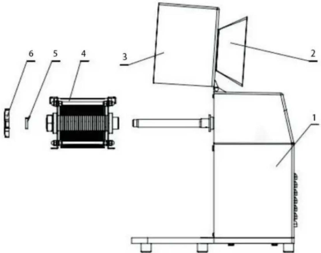 Vevor SJY-DQ90 - Teileidentifikation - 1