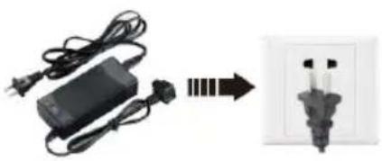 Vevor X50K - Connect the Power Supply - 1