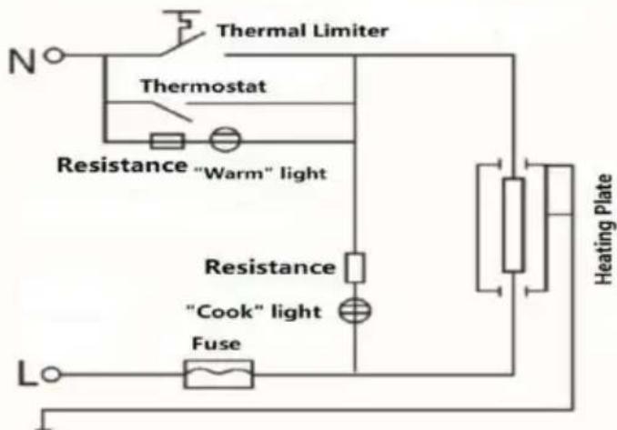 Vevor WA8-1 - Electric Diagram - 1