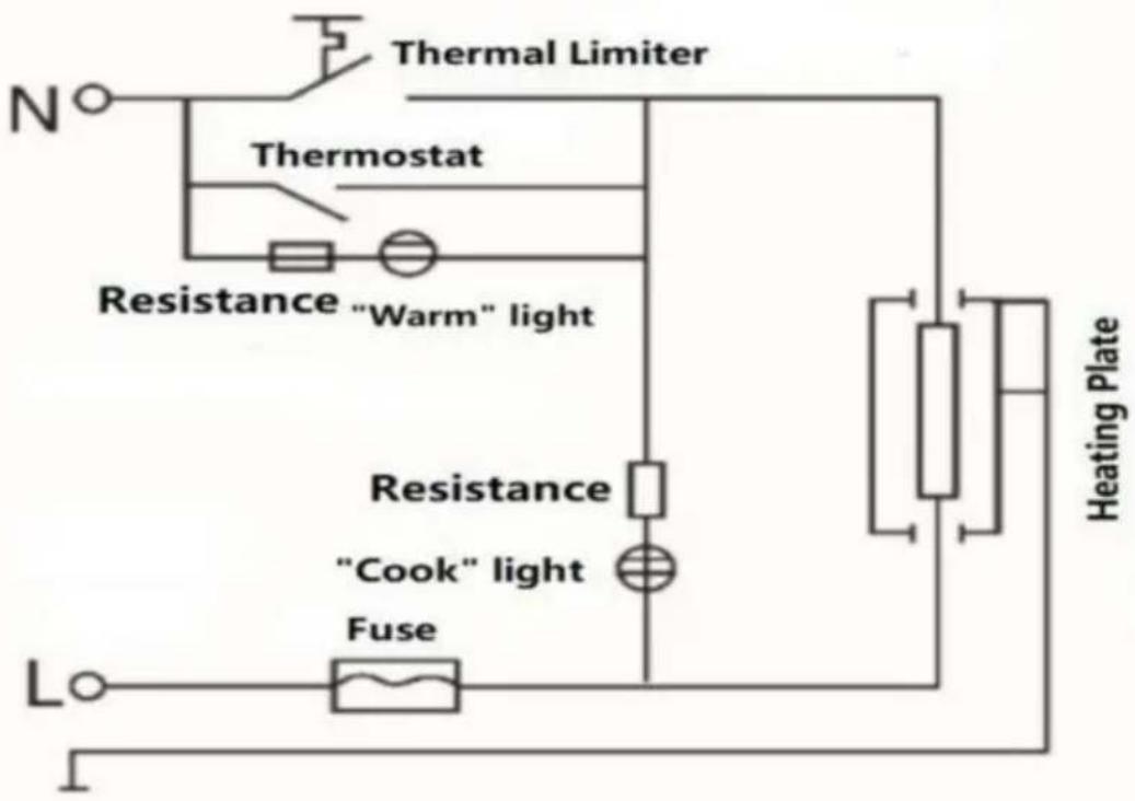Vevor WA8-1 - Elektriskt diagram - 1