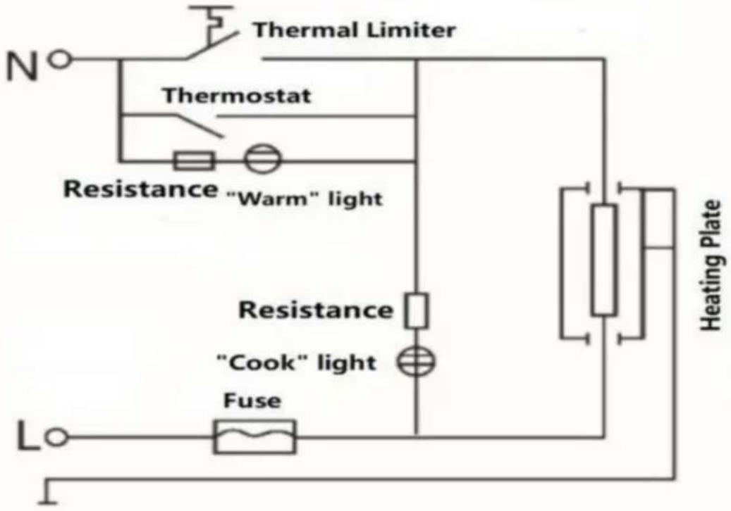 Vevor WA8-1 - Schema elettrico - 1