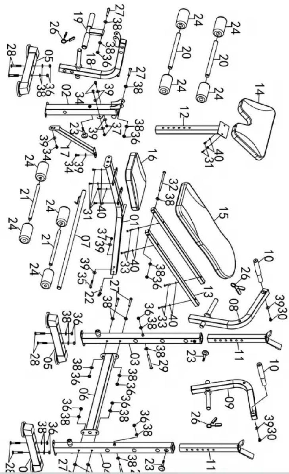 Vevor SJ7810 - Diagramma esploso - 1