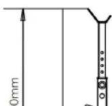 Vevor SJ7810 - Product size chart - 1