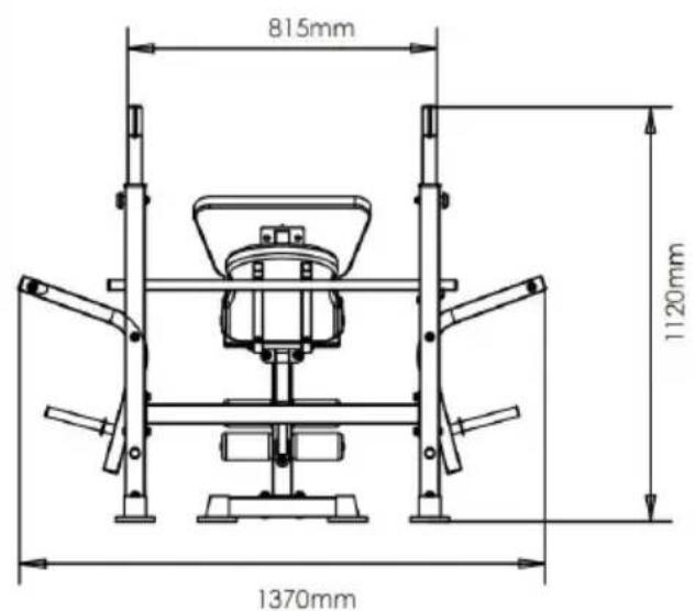 Vevor SJ7810 - Product size chart - 3