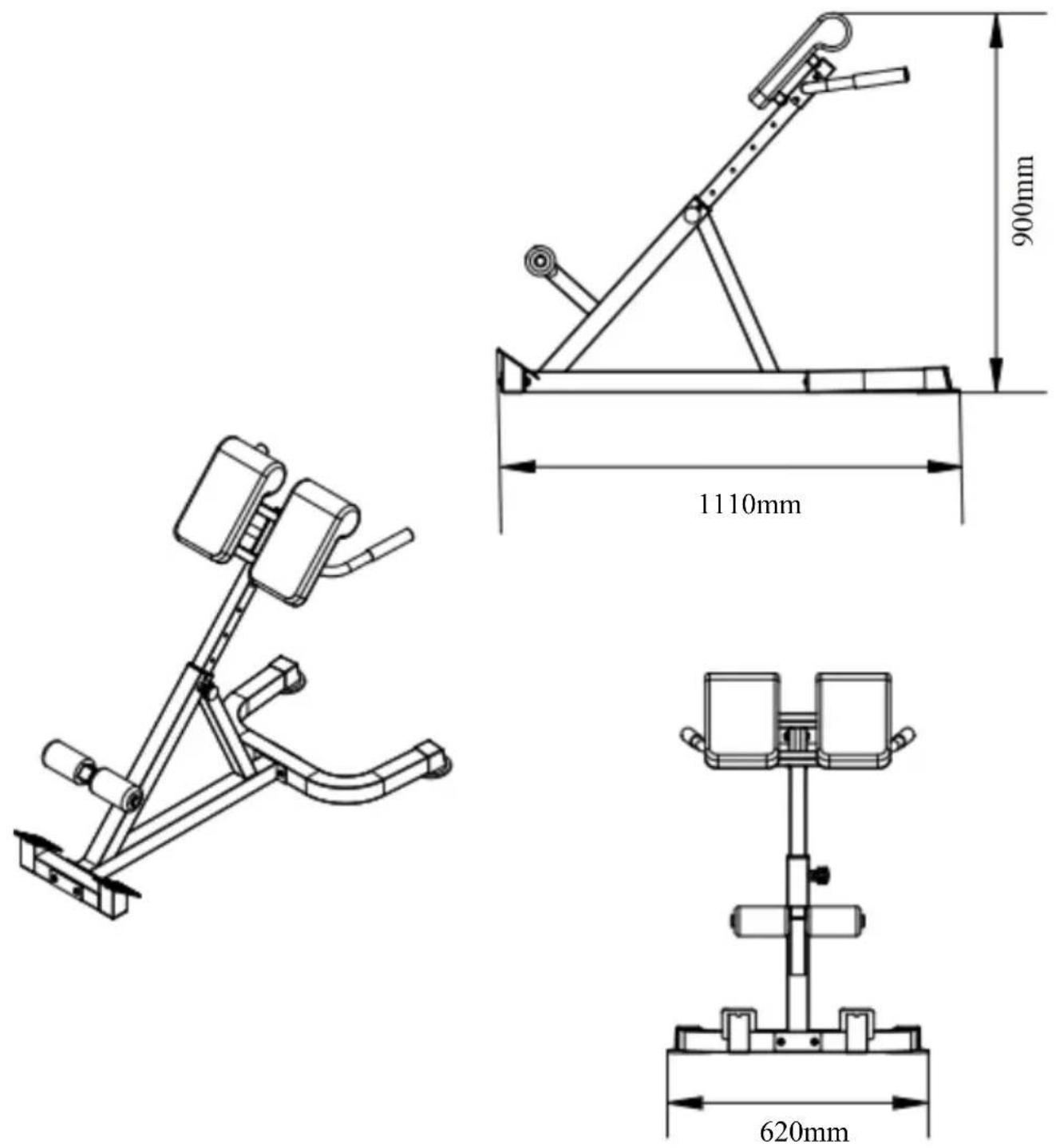 Vevor SJ1015 - Product size chart - 1