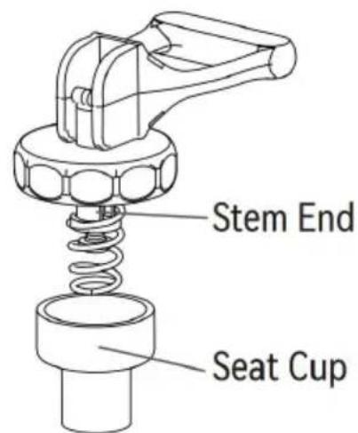 Vevor WNS-1 - To remove faucet assembly from unit: - 2