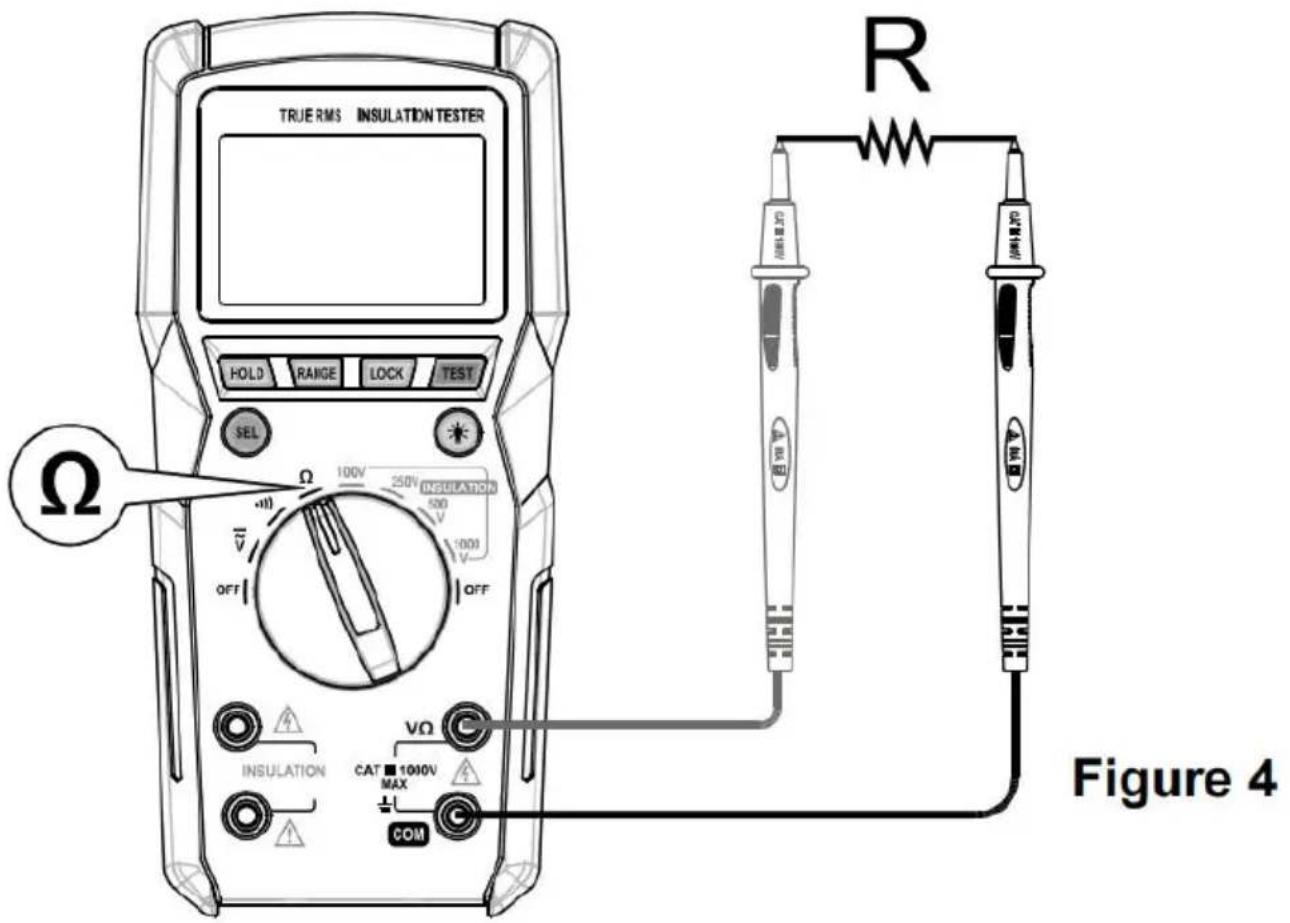 Vevor SS103 - Measuring Resistance - 2