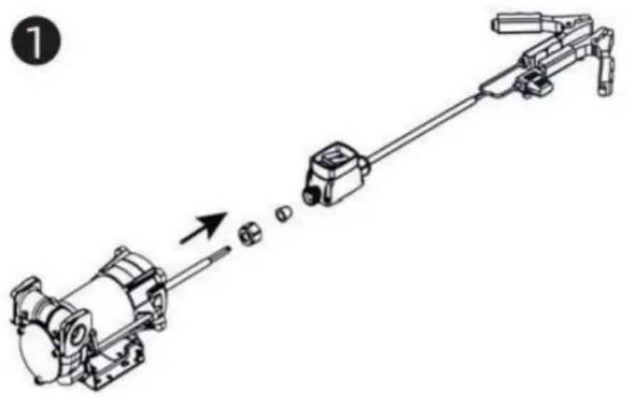 Vevor YDIES400L-E - INTERRUPTEUR DE BOITIER AVEC PINCE POUR LA POMPE DU RÉSERVOIR DE CARBURANT - 2