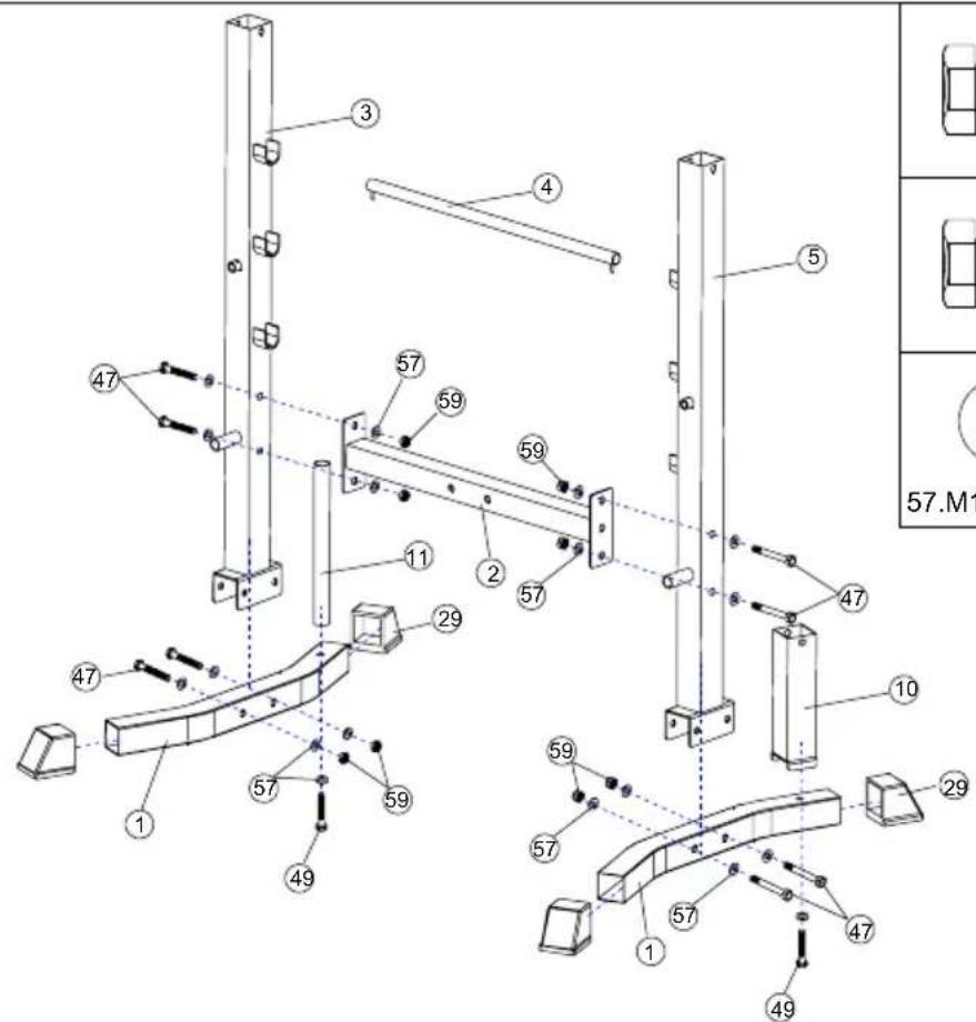 Vevor YFBH-64D - Installation steps - 1