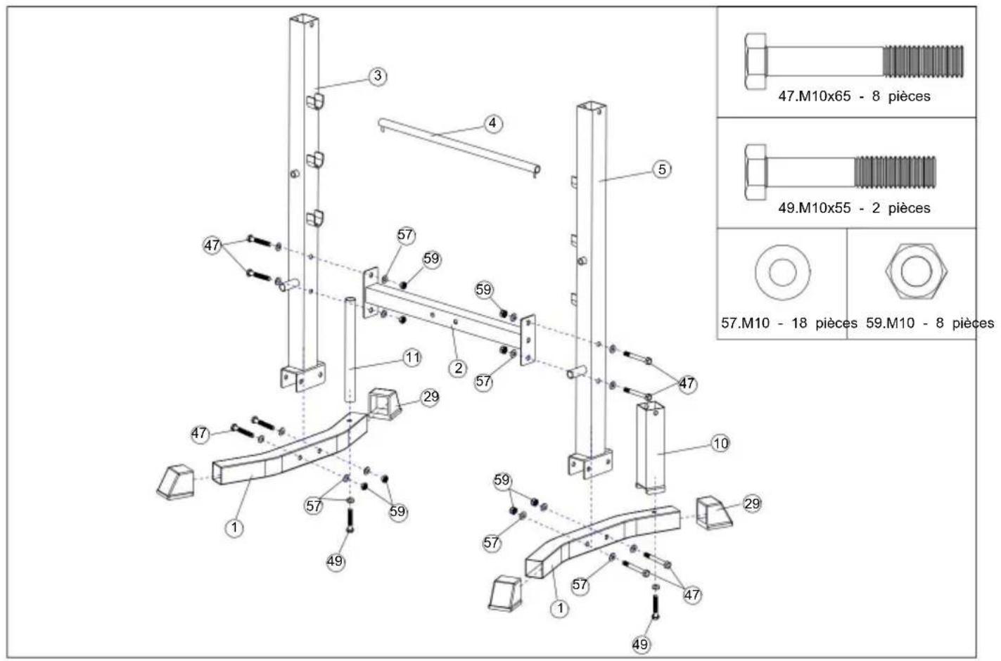Vevor YFBH-64D - CONSERVEZ CES INSTRUCTIONS - 55