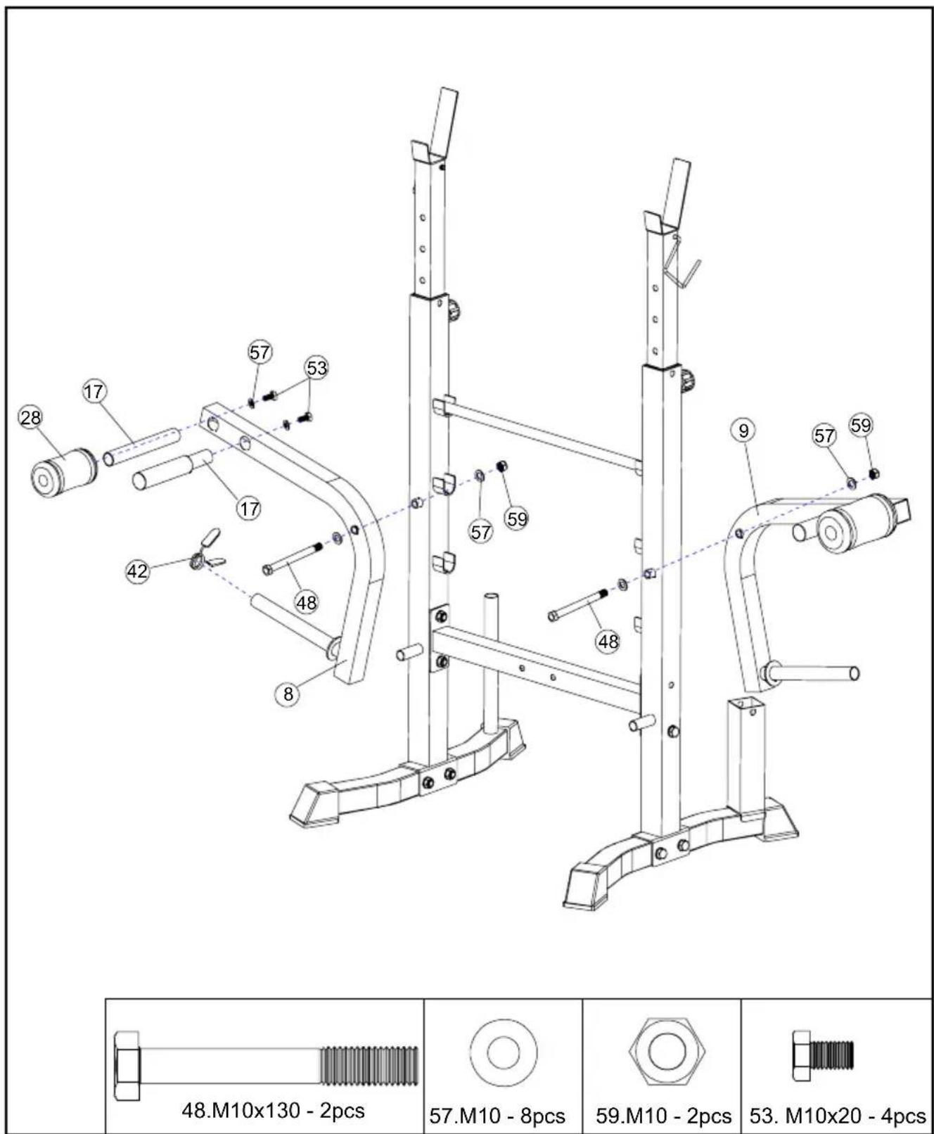 Vevor YFBH-64D - Installation steps - 1