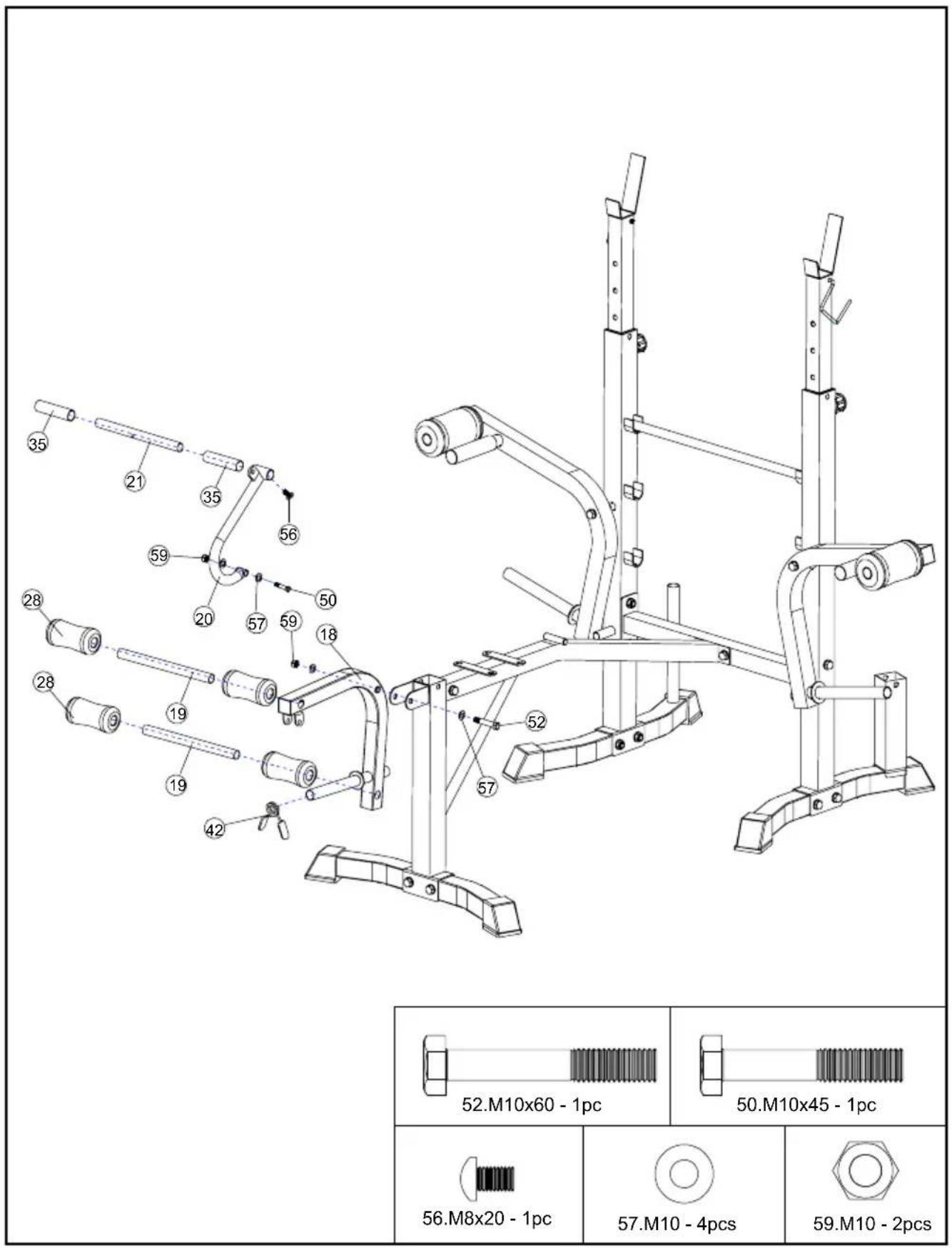 Vevor YFBH-64D - Installation steps - 1