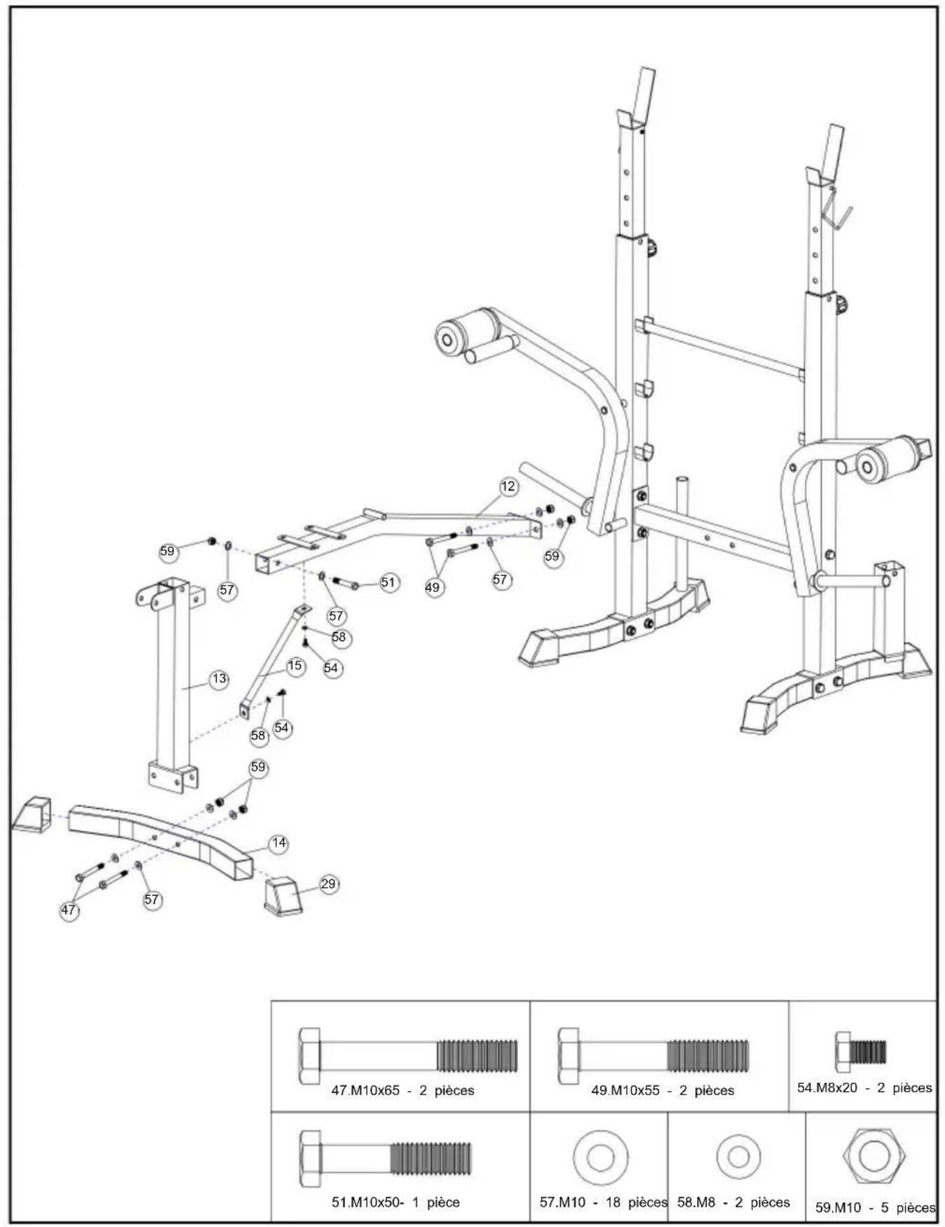 Vevor YFBH-64D - CONSERVEZ CES INSTRUCTIONS - 58