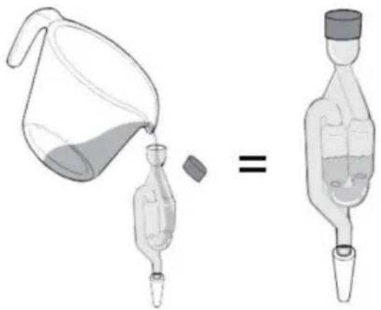 Vevor STDB-20L - Preparing the Bubble Airlock - 2