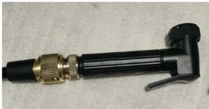 Vevor YK-SX-15L - Step 3: Install Water gun nozzle 3 and sprinkler 4; - 5